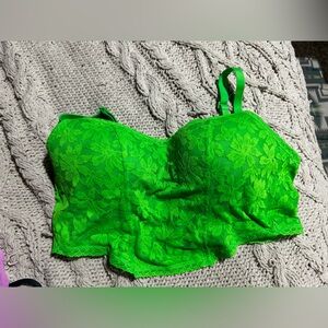PINK Victoria's Secret Bright Green Bra
